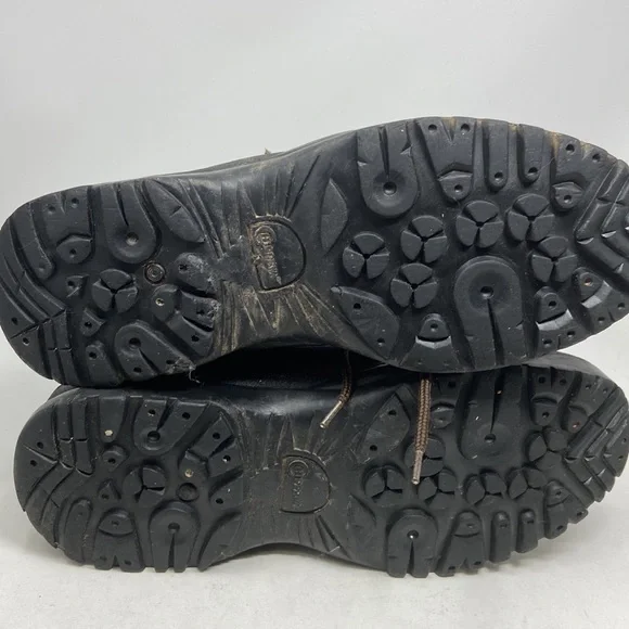 Chippewa Boots Brown Leather Work Snow Insulated Boots sz 9 1/2W